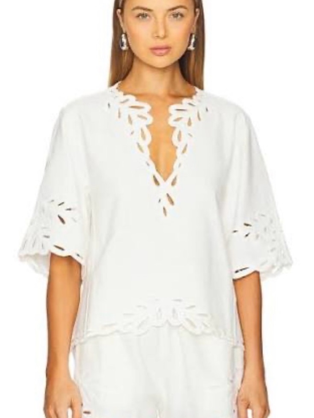 Isabel Marant Etoile Shana Eyelet Top